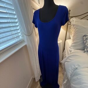 Forever 21 Royal Blue Maxi Dress